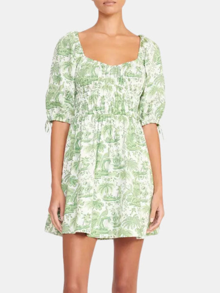Clothing STAUD Mini | Mini Faye Dress Cloverto