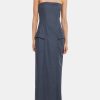Clothing BEC + BRIDGE Maxi | Jesse Strapless Maxi Dress Charcoal