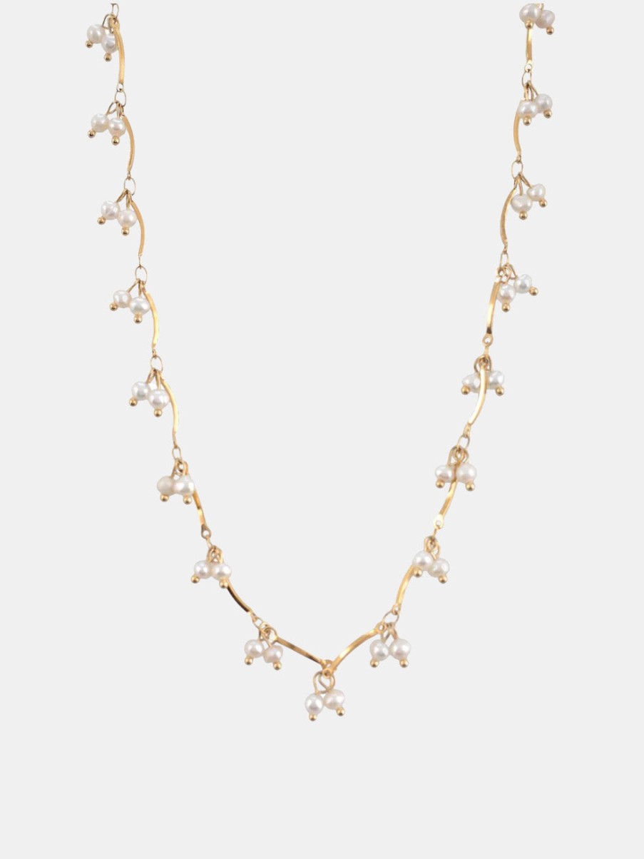 Accessories IBIZA PASSION | The Wave Pearl Necklace