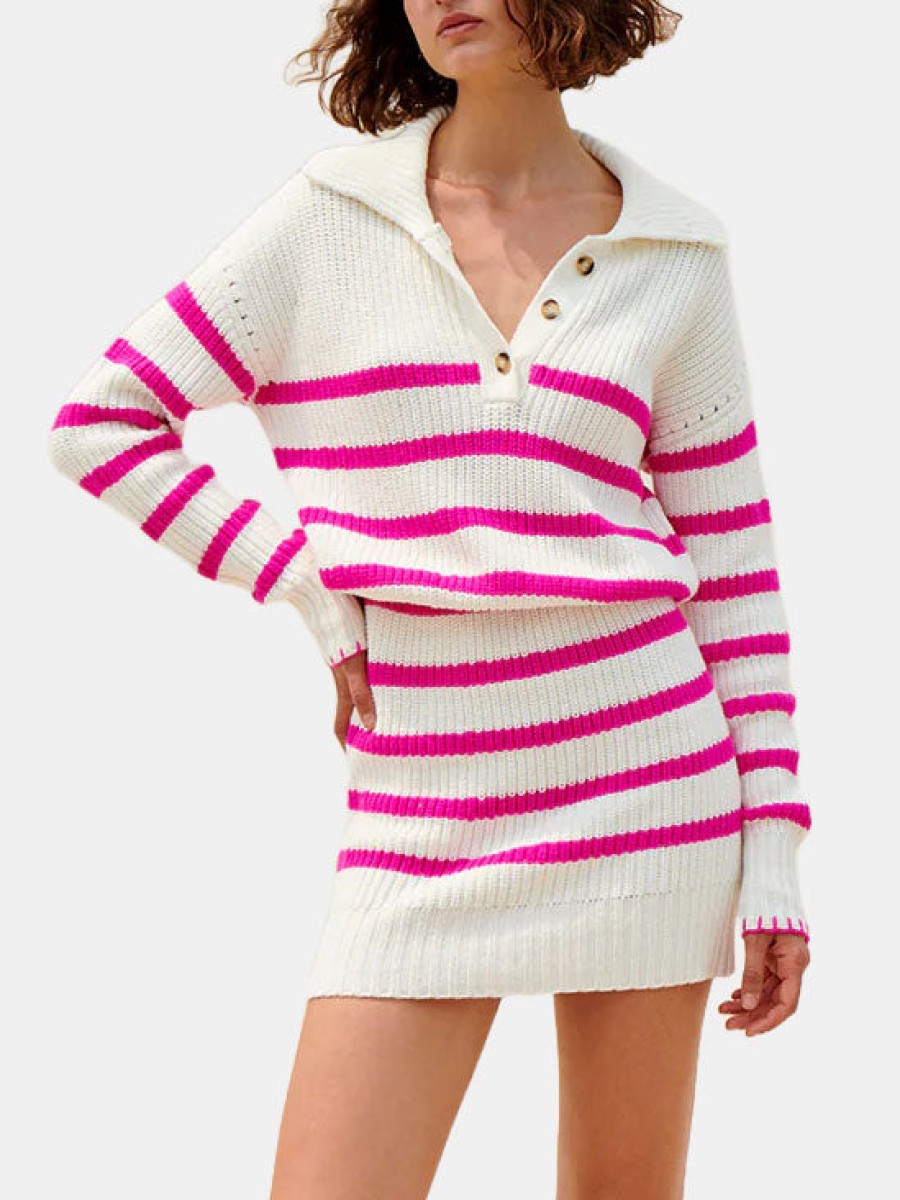 Clothing SAYLOR Mini | Brynda Dress Pinkwhit
