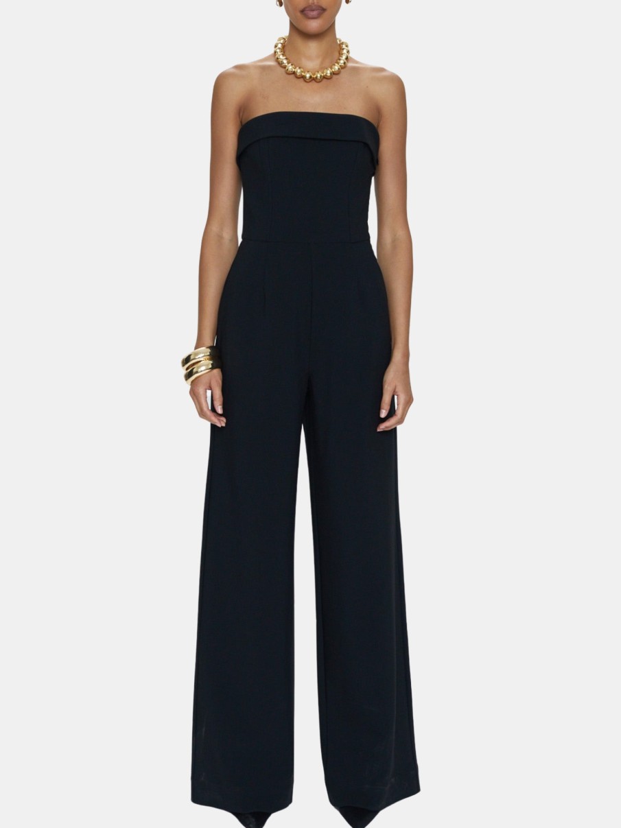 Clothing PISTOLA | Valentina Jumpsuit Black