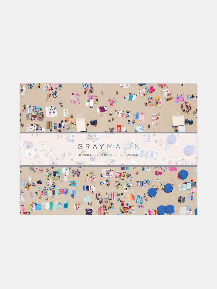 Accessories GRAYMALIN | The Beach Double Sided 500 Piece Puzzle Oc