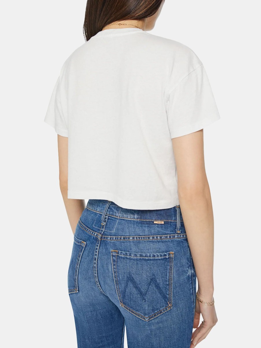 Accessories MOTHER DENIM | The Grab Bag Crop Tee Slyfox