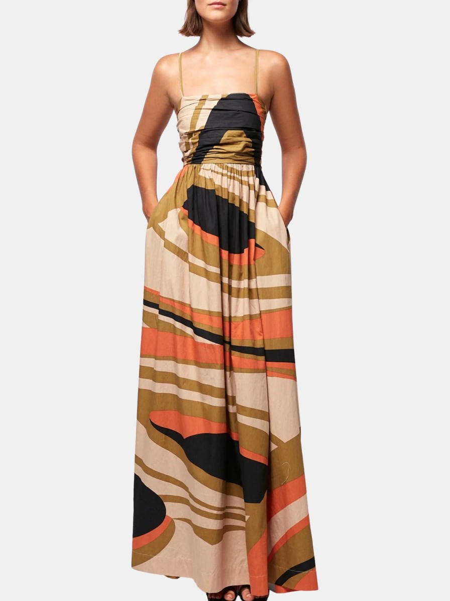 Clothing SWF Maxi | Tie Up Detailed Maxi Landmark