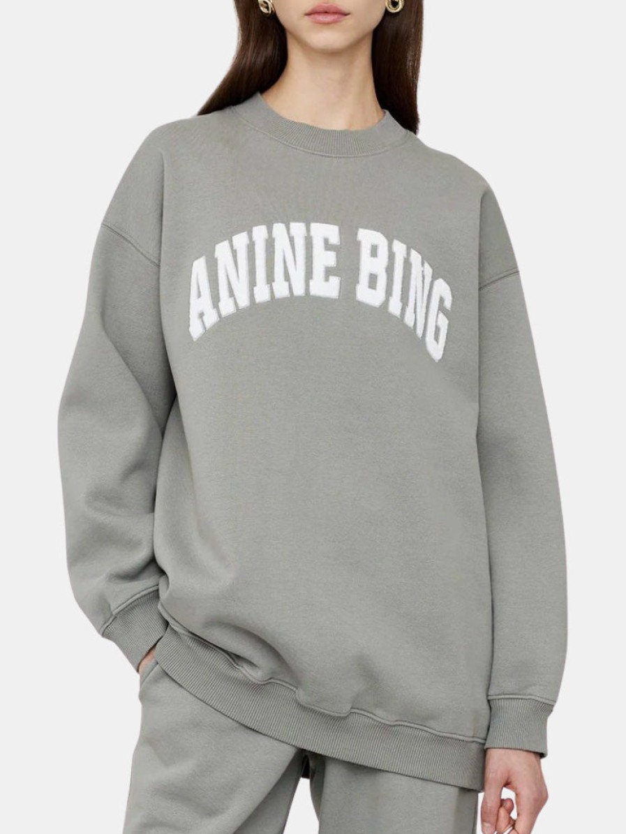 Accessories ANINE BING | Tyler Sweatshirt Storm Grey