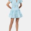 Clothing LUSANA Mini | Karissa Poplin Mini Dress Arctic