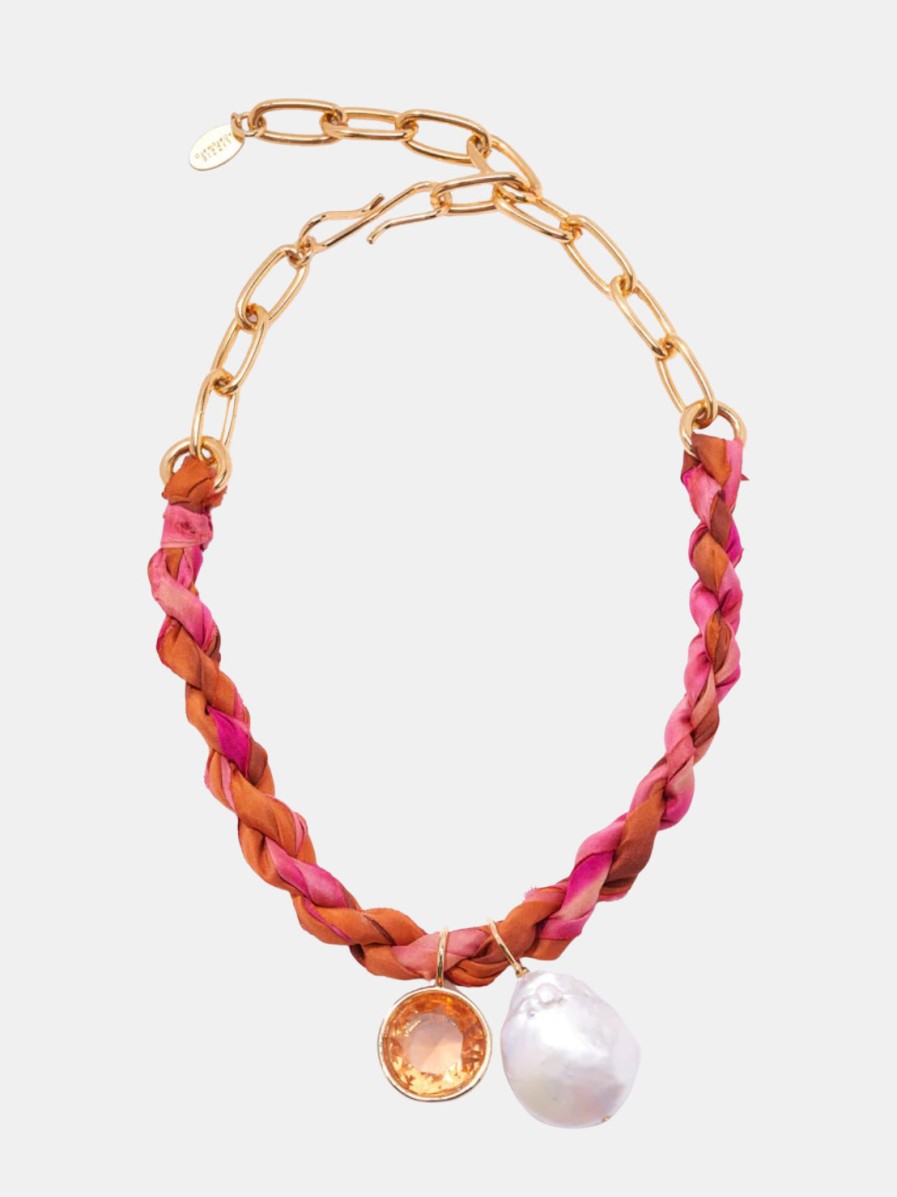 Accessories Lizzie Fortunato | Barcelona Necklace In Sunrise Multi