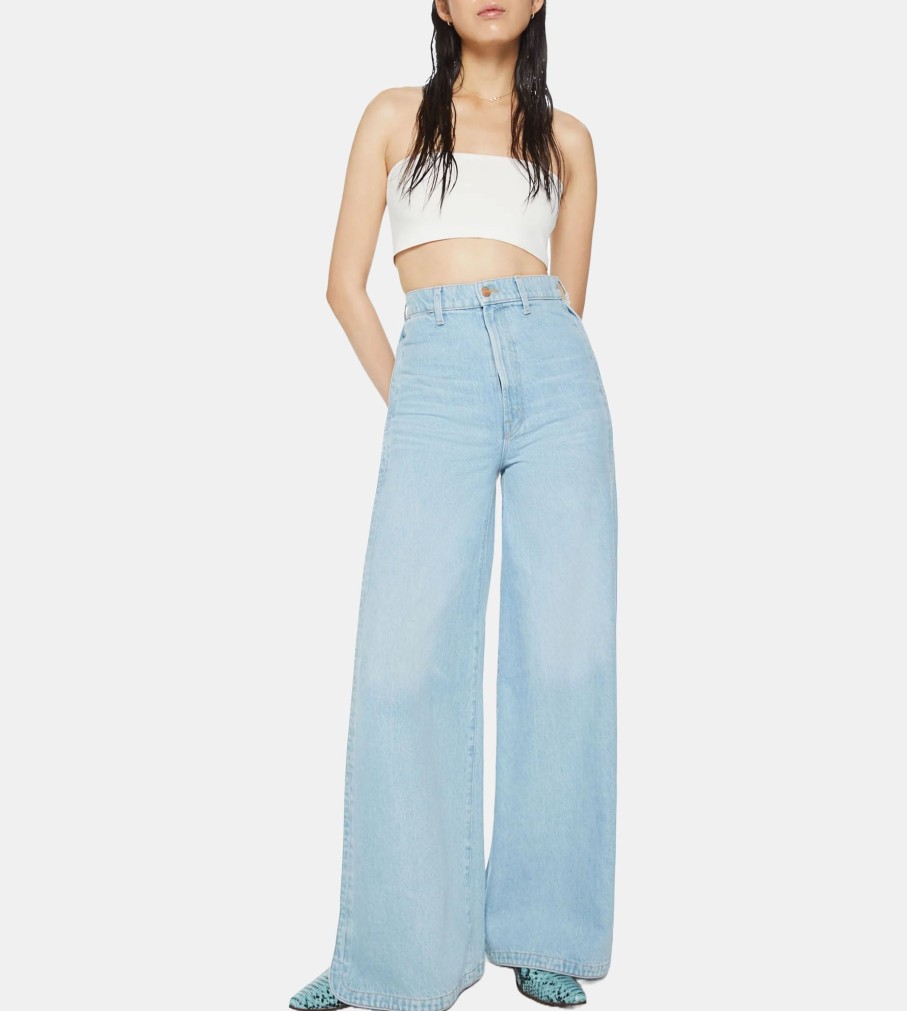 Clothing MOTHER DENIM Denim | The Piece Of Cake Heel Sweetand