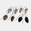 Accessories DEZSO Fine Jewelry | Tiny Cowry Sapphire Earrings