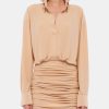 Clothing Norma Kamali Mini | Oversized Bf Nk Shirt Dress Conlech