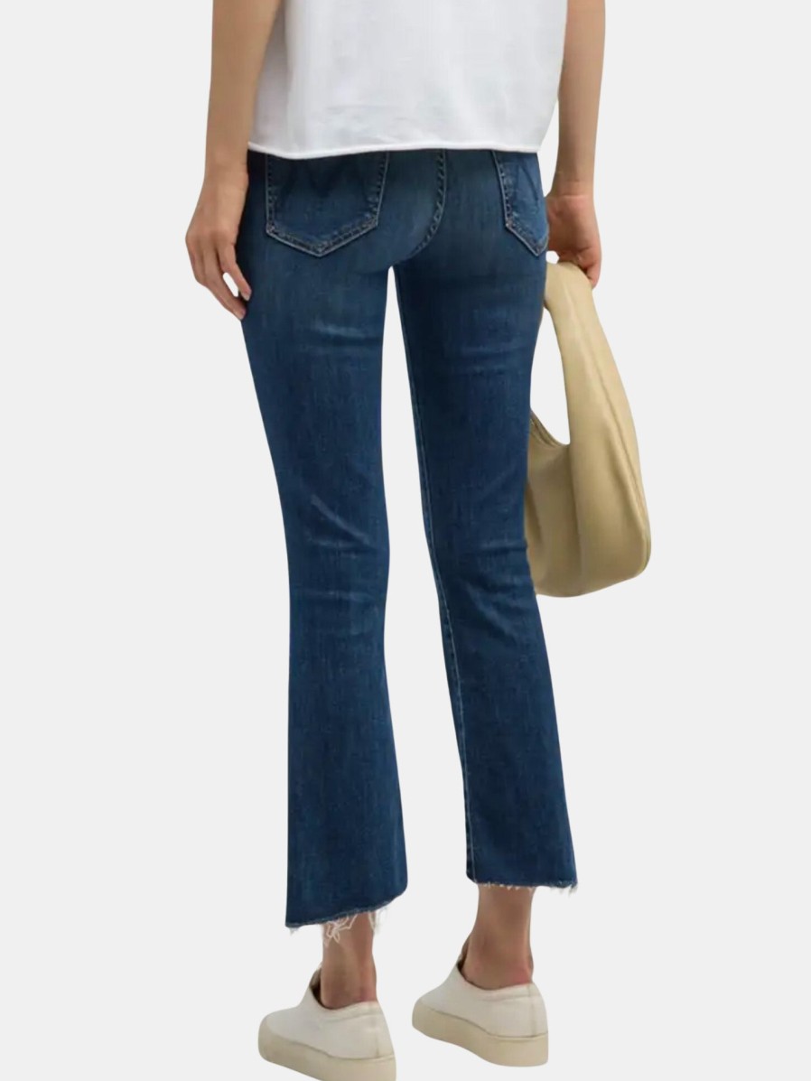 Clothing MOTHER DENIM Denim | The Insider Crop Step Fray Teaming Up
