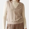 Clothing DONNI | Sweater Vest Heathered Oat