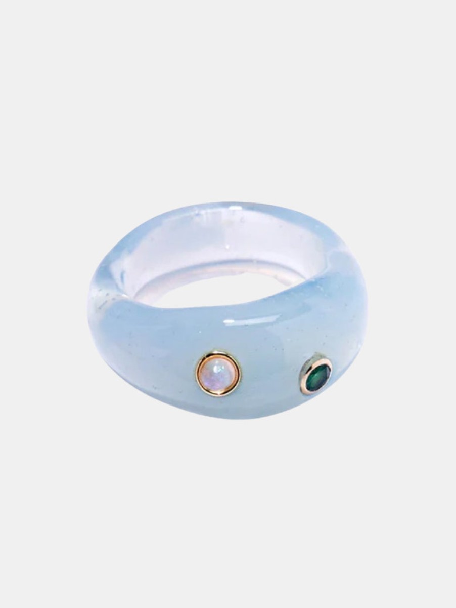 Accessories Lizzie Fortunato | Monument Ring Sky